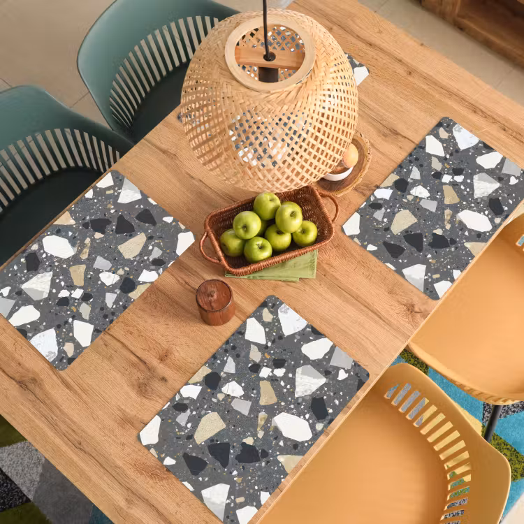 Tovagliette - Terrazzo - Decorazione - Pietre — 3