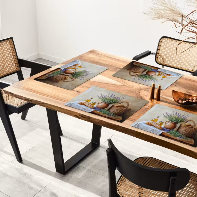 Tovagliette - Lavanda - Pane - Natura morta — 4