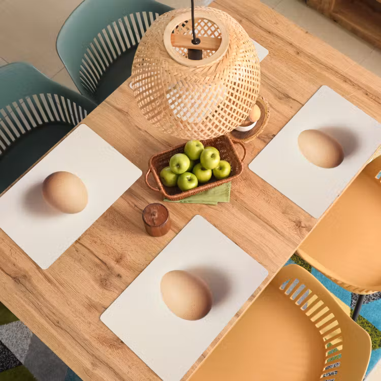 Tovagliette - Uovo - Beige - Ovale - Ovale — 3