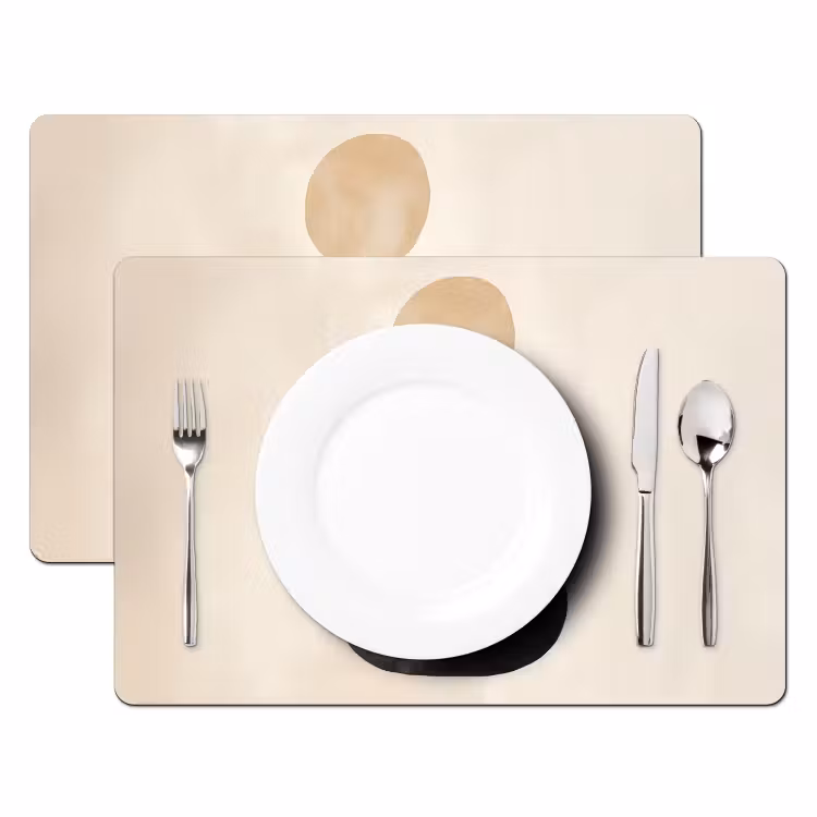 Tovagliette - Japandi - Wabi sabi - Beige — 2