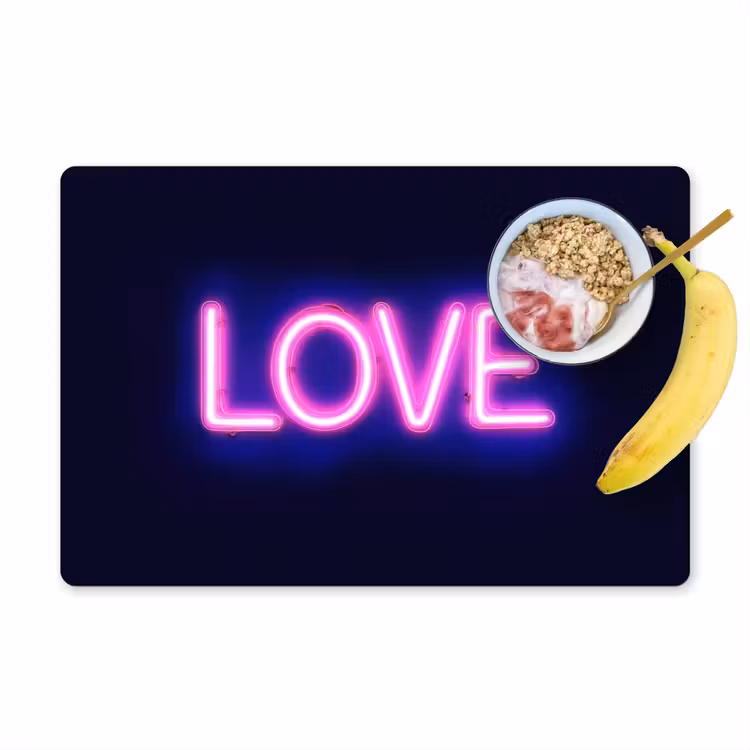 Tovagliette - Neon - Amore - San Valentino — 1