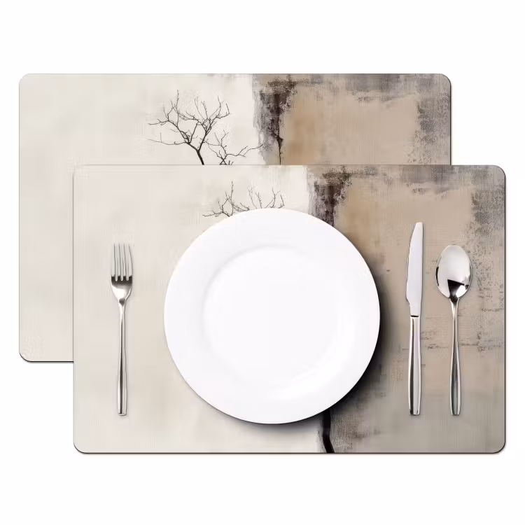 Tovagliette - Wabi sabi - Pianta - Beige — 2
