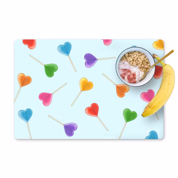Tovagliette - Lecca-lecca - Arcobaleno - Caramella — 1