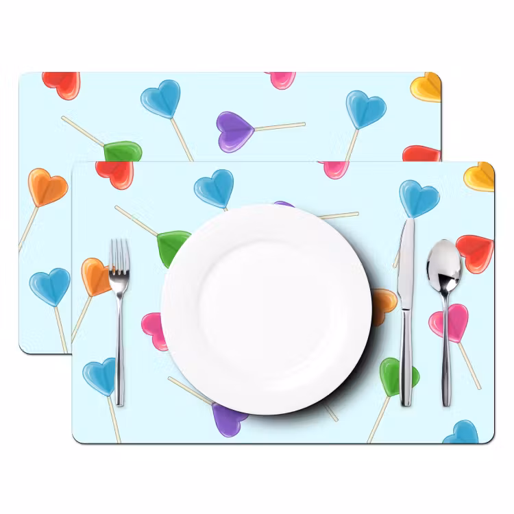 Tovagliette - Lecca-lecca - Arcobaleno - Caramella — 2