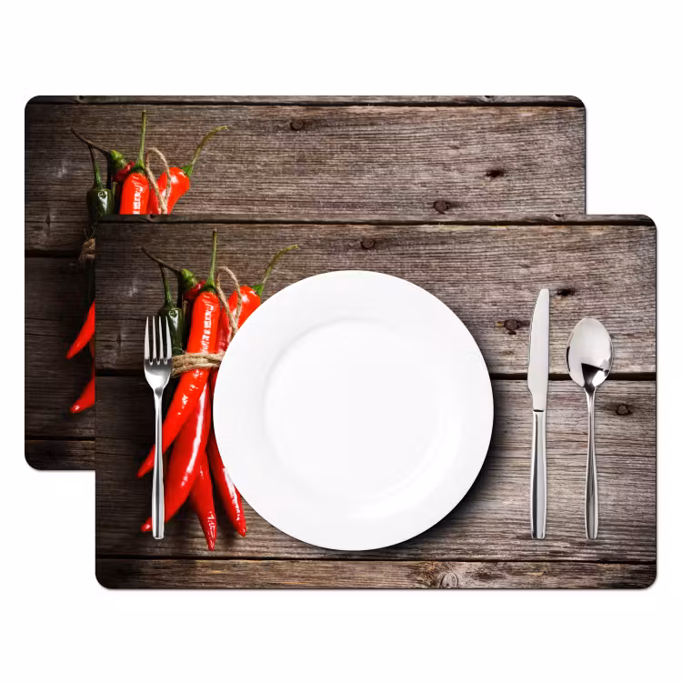 Tovagliette - Nodi di peperoncino piccanti — 2