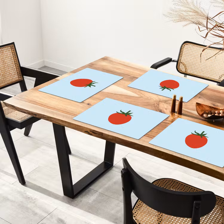 Tovagliette - Rosso - Pomodoro - Verdura — 4