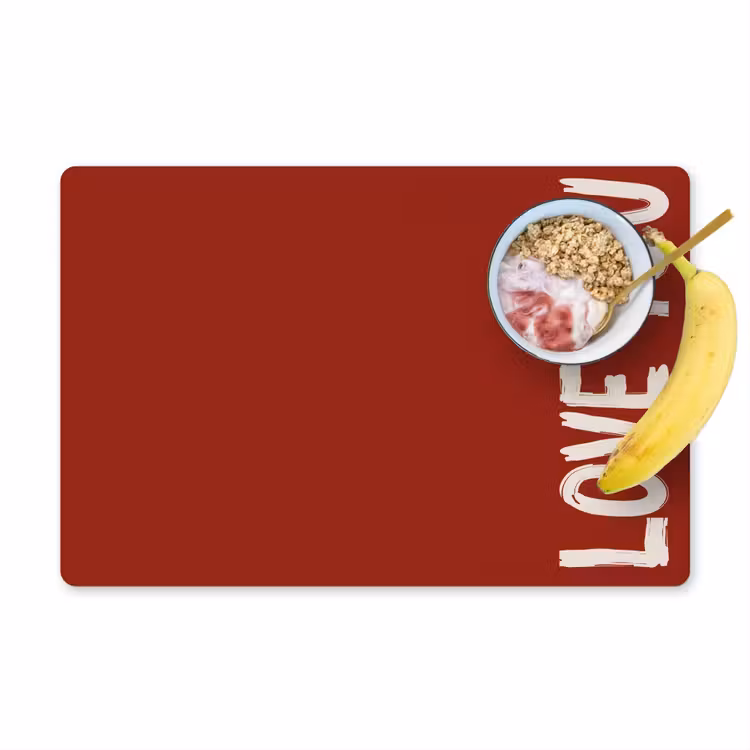 Tovagliette - Slant - Loveyou - Rosso — 1