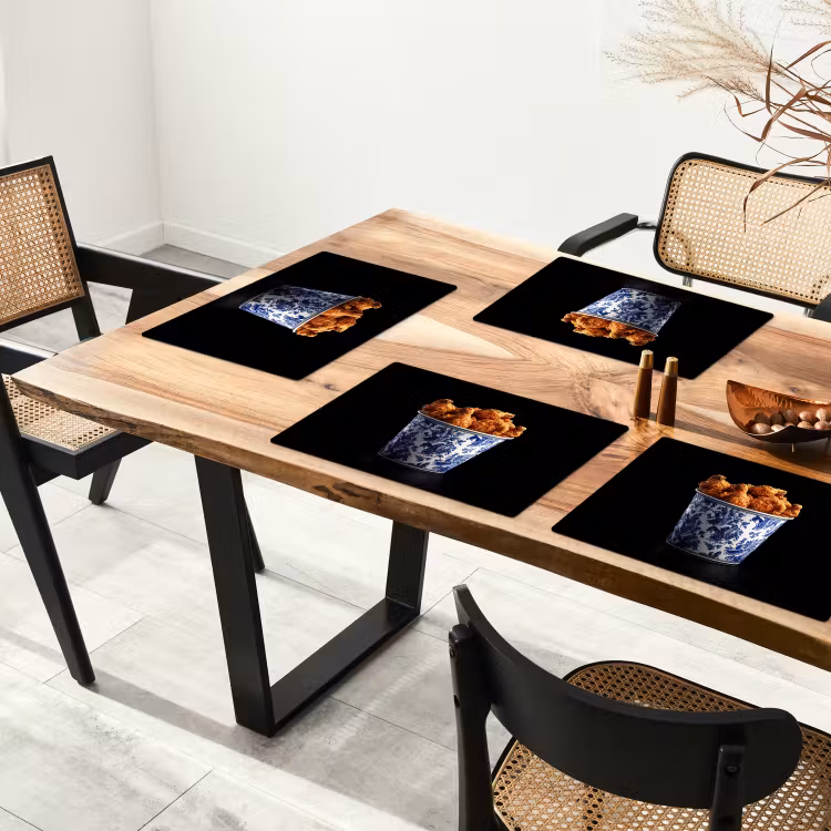 Tovagliette - Pollo - Secchio - Blu Delft - Gustoso — 4