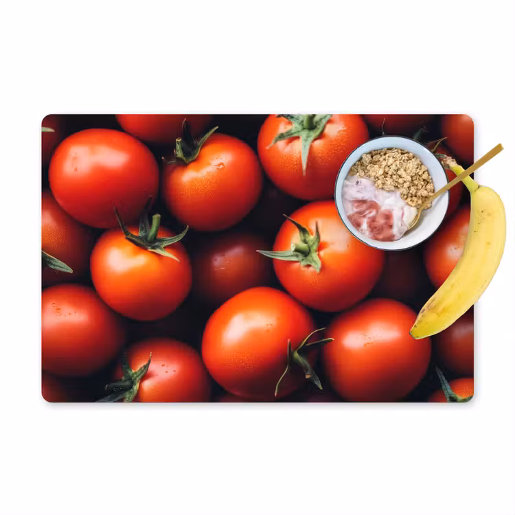 Tovaglietta in vinile - Verdure - Rosso - Pomodori — 1