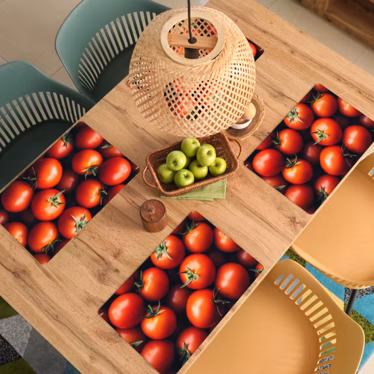 Tovaglietta in vinile - Verdure - Rosso - Pomodori — 3