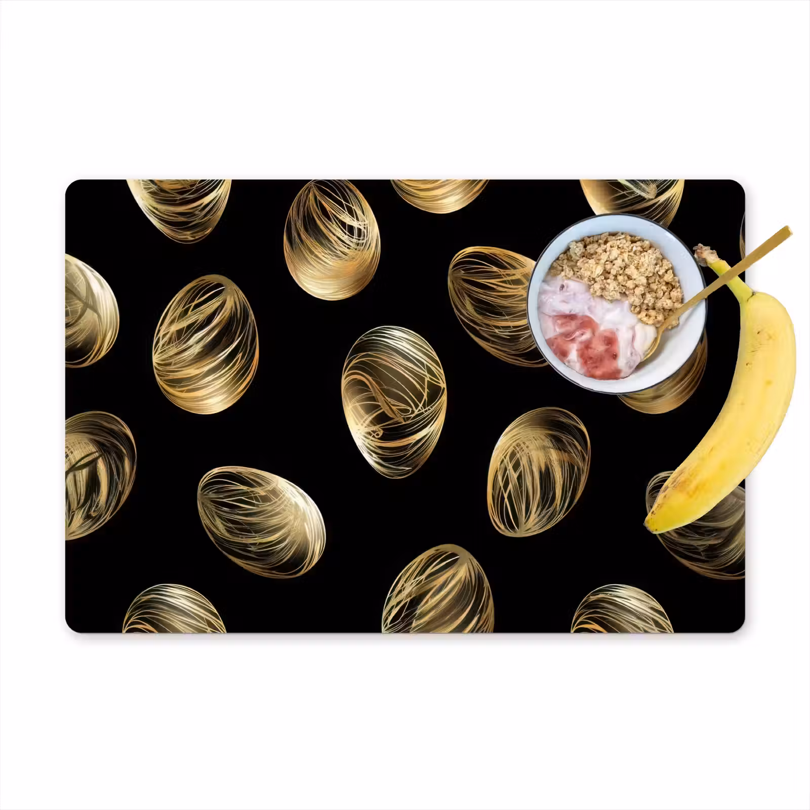 Tovaglietta – 6 pezzi - Uova - Oro - Modello — 1