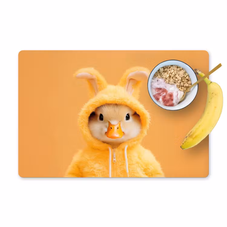 Tovagliette - Coniglietto di Pasqua - Costume - Anatra — 1
