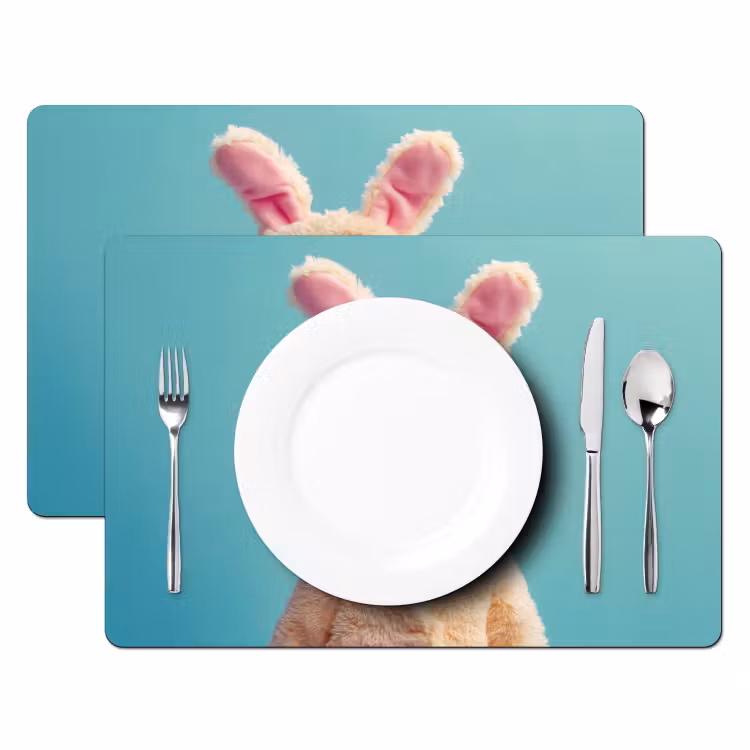 Tovagliette - Coniglietto di Pasqua - Gatto - Costume — 2