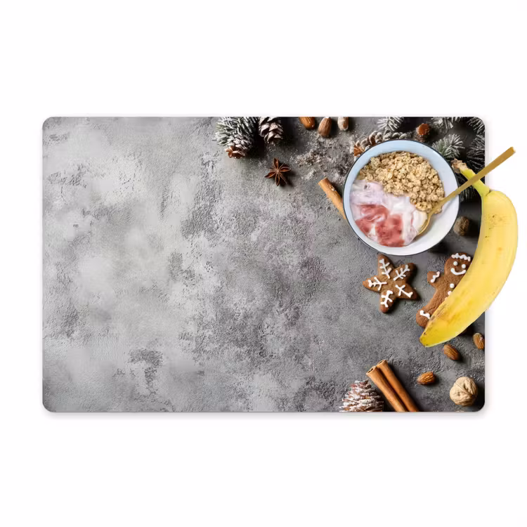 Tovagliette - Natale - Cottura - Grigio - Rurale — 1