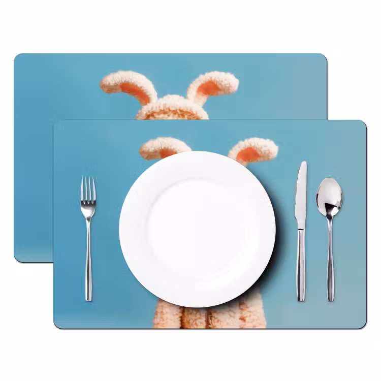 Tovagliette - Agnello - Coniglietto di Pasqua - Costume — 2