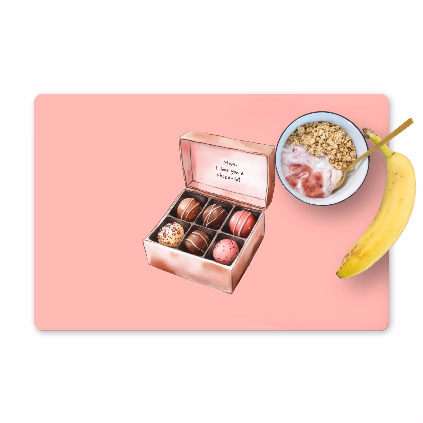 Tovagliette - Scatola - Bonbons - Amorevole - Testo — 1