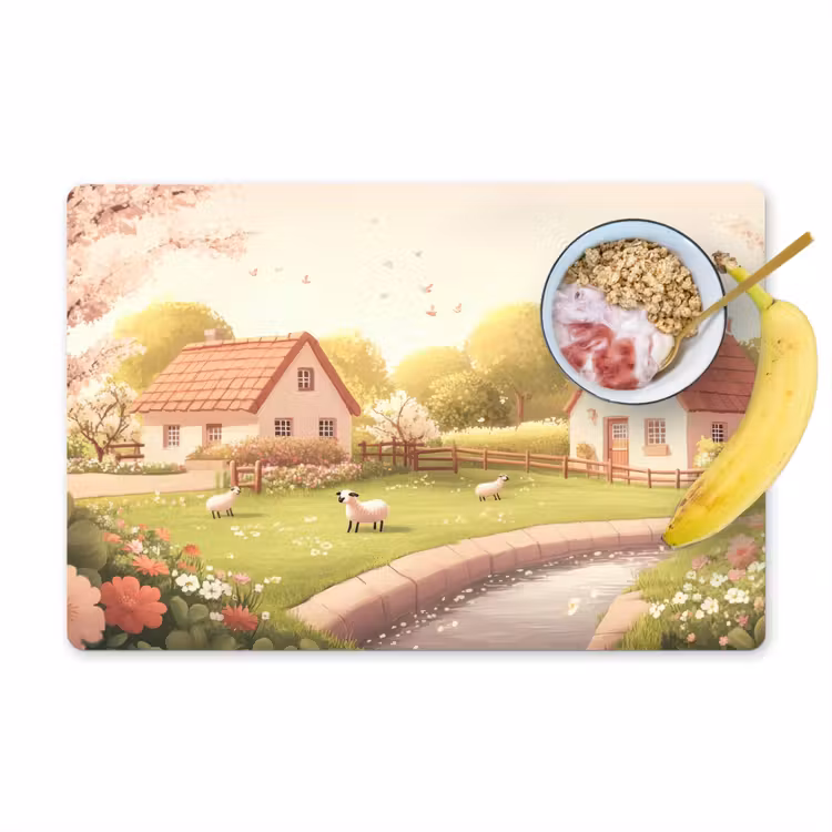 Tovaglietta in vinile - Pecora - cottage - campagna — 1