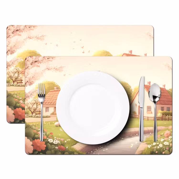 Tovaglietta in vinile - Pecora - cottage - campagna — 2