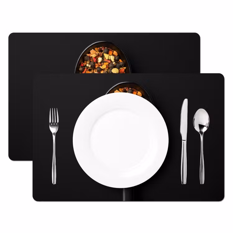 Tovagliette - Erbe - Nero - Cucchiaio — 2