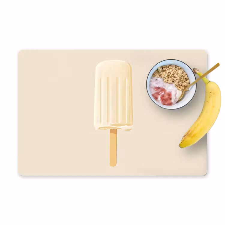Tovagliette - Minimalista - Gelato all'acqua - Stick - Beige — 1