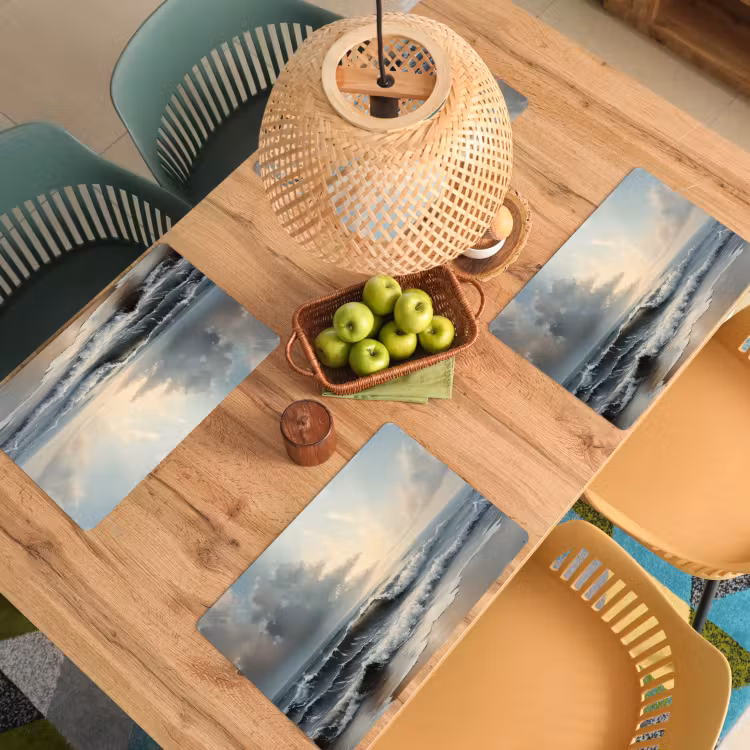 Tovaglietta in vinile - Spiaggia - Mare - Tramonto — 3