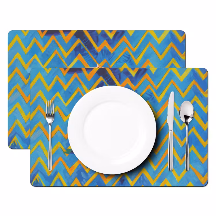 Tovagliette - Tazza - Caffè - Zigzag - Panna montata — 2