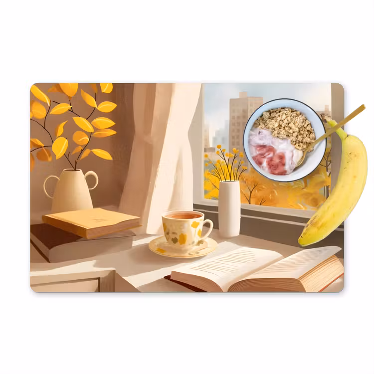 Tovagliette - Tè - Libro - Tè - Autunno — 1