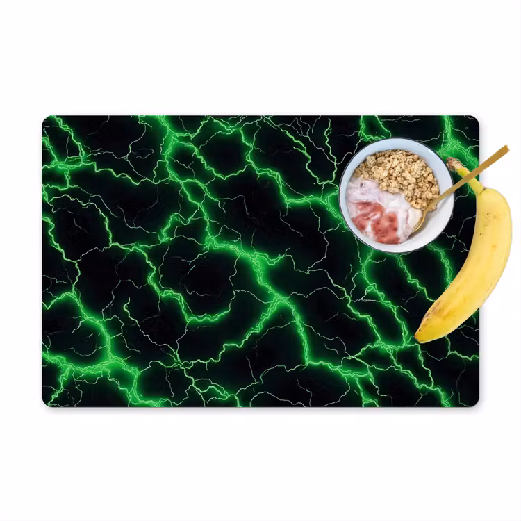 Tovagliette - Lampi di luce - Verde - Energia — 1