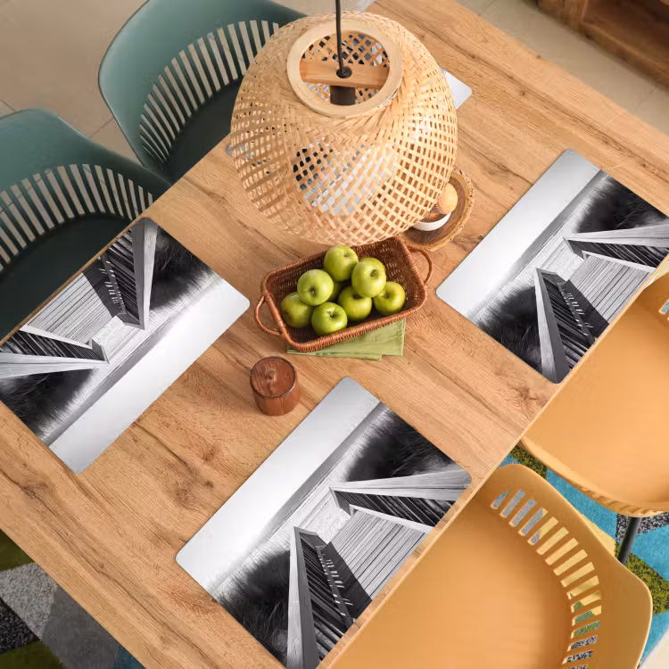 Tovaglietta in vinile - Passerella - Legno - Spiaggia - Mare — 3
