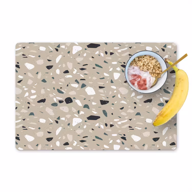 Tovaglietta in vinile - Terrazzo - Motivo - Verde — 1