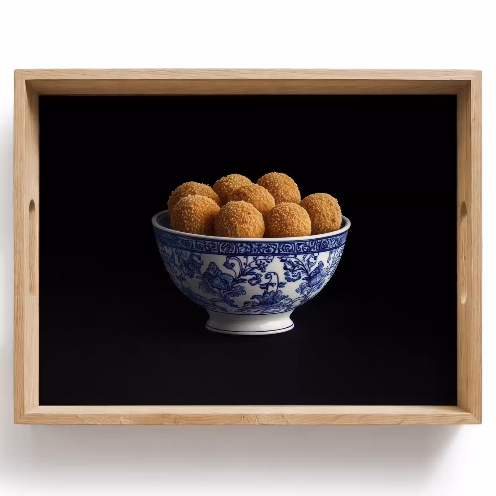 Vassoio - Blu Delft - Bitterballen - Olanda - Ciotola — 1