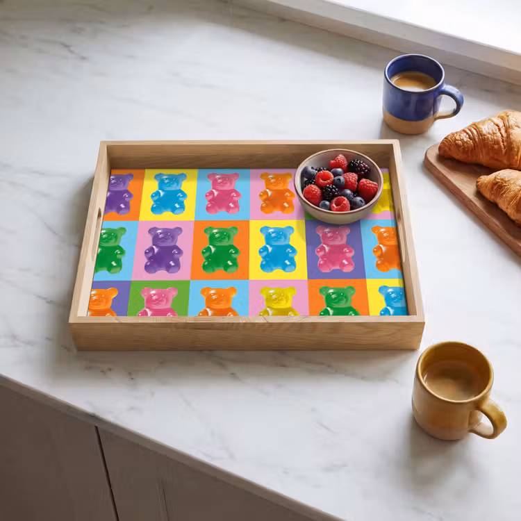 Vassoio - Arte - Caramelle - Colori — 3