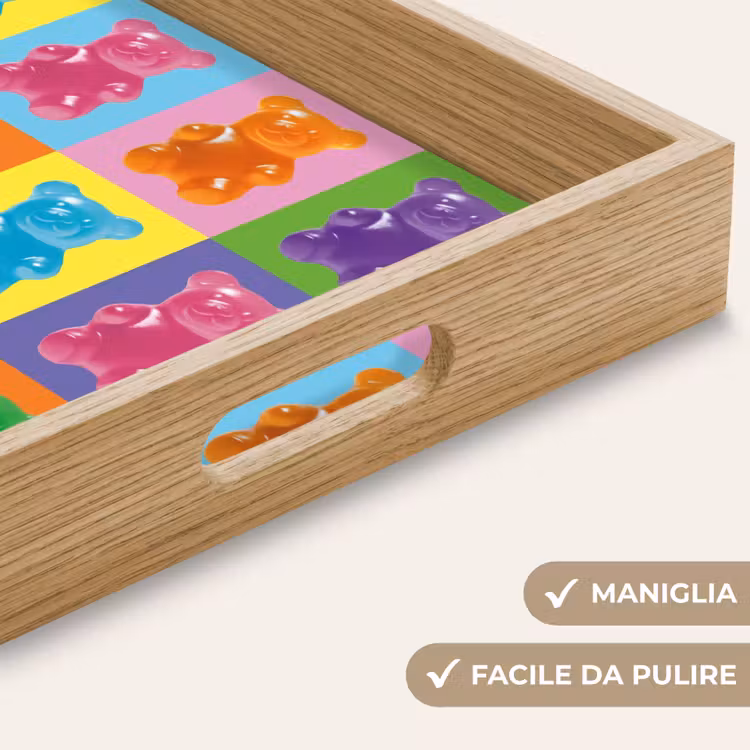 Vassoio - Arte - Caramelle - Colori — 8