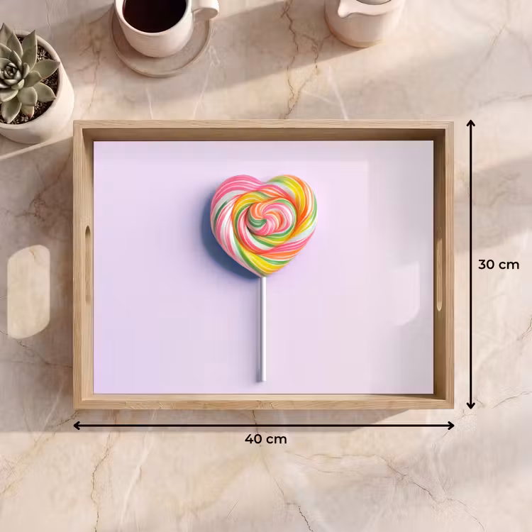 Vassoio - Cuore - Lecca-lecca - Caramella — 7