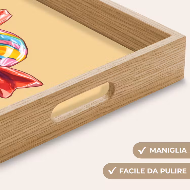 Vassoio - Giallo - Caramella - Colore — 8