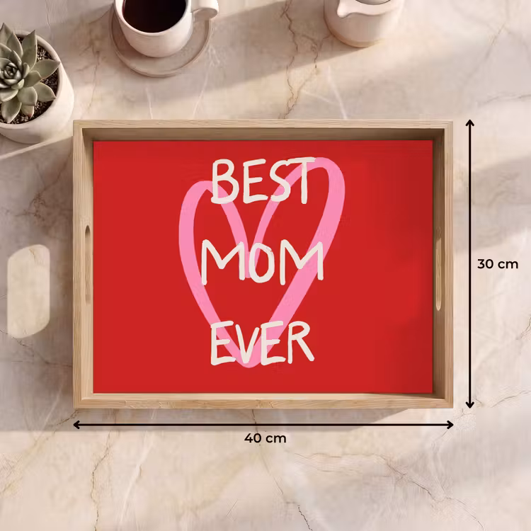 Vassoio - Madre - Citazione - Cuore - Rosso — 7