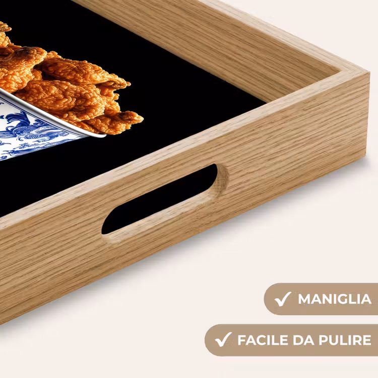 Vassoio - Pollo - Secchio - Blu Delft - Gustoso — 8