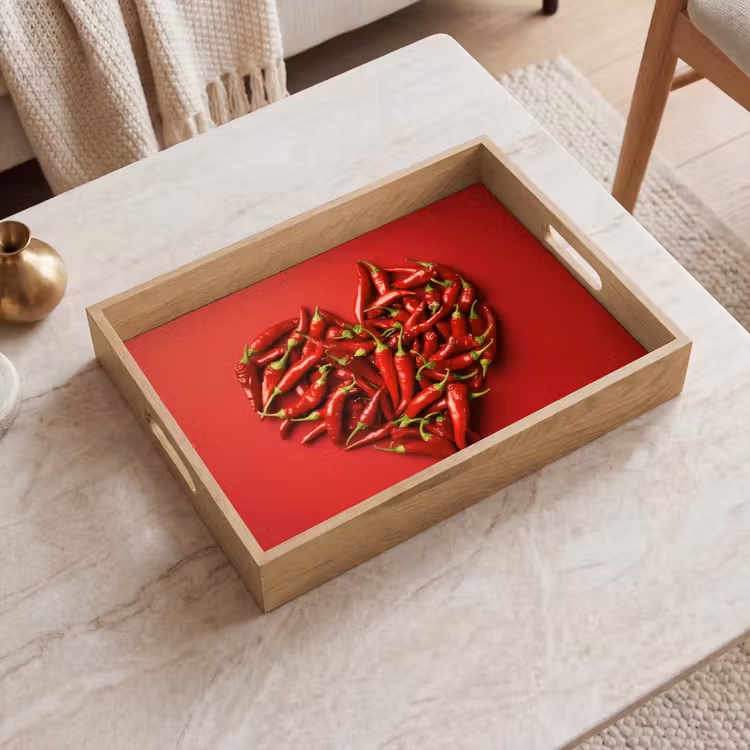 Vassoio - Peperoni - Rossi - Cuore — 2