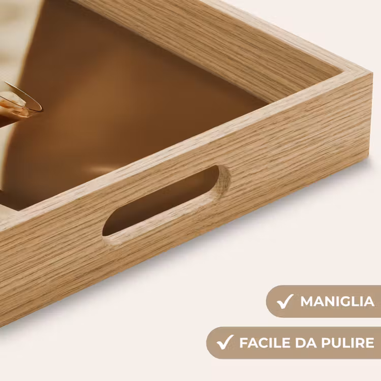 Vassoio - Bicchiere - Caffè freddo - Ombra - Marrone — 8