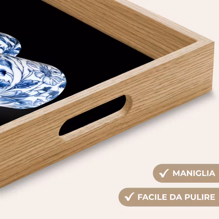 Vassoio - Sushi - Blu Delft - Riso - Pesce - Elegante — 8