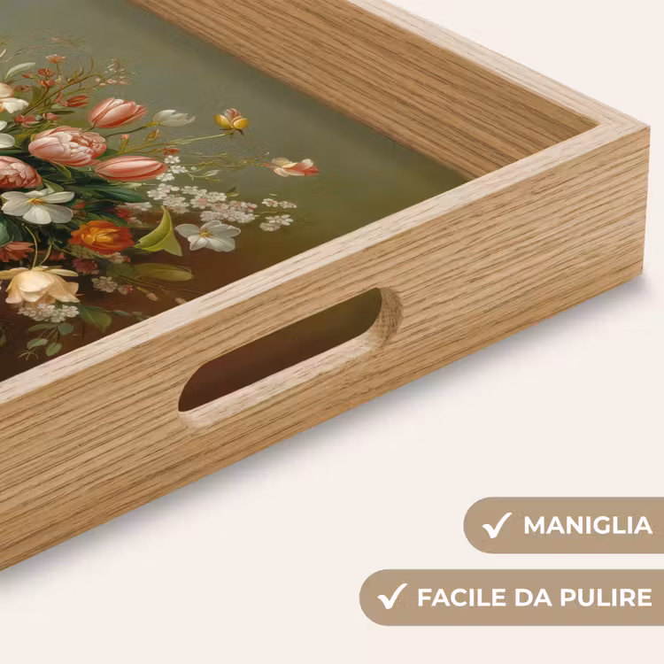 Vassoio - Vaso - Pastello - Colori - Fiori — 8