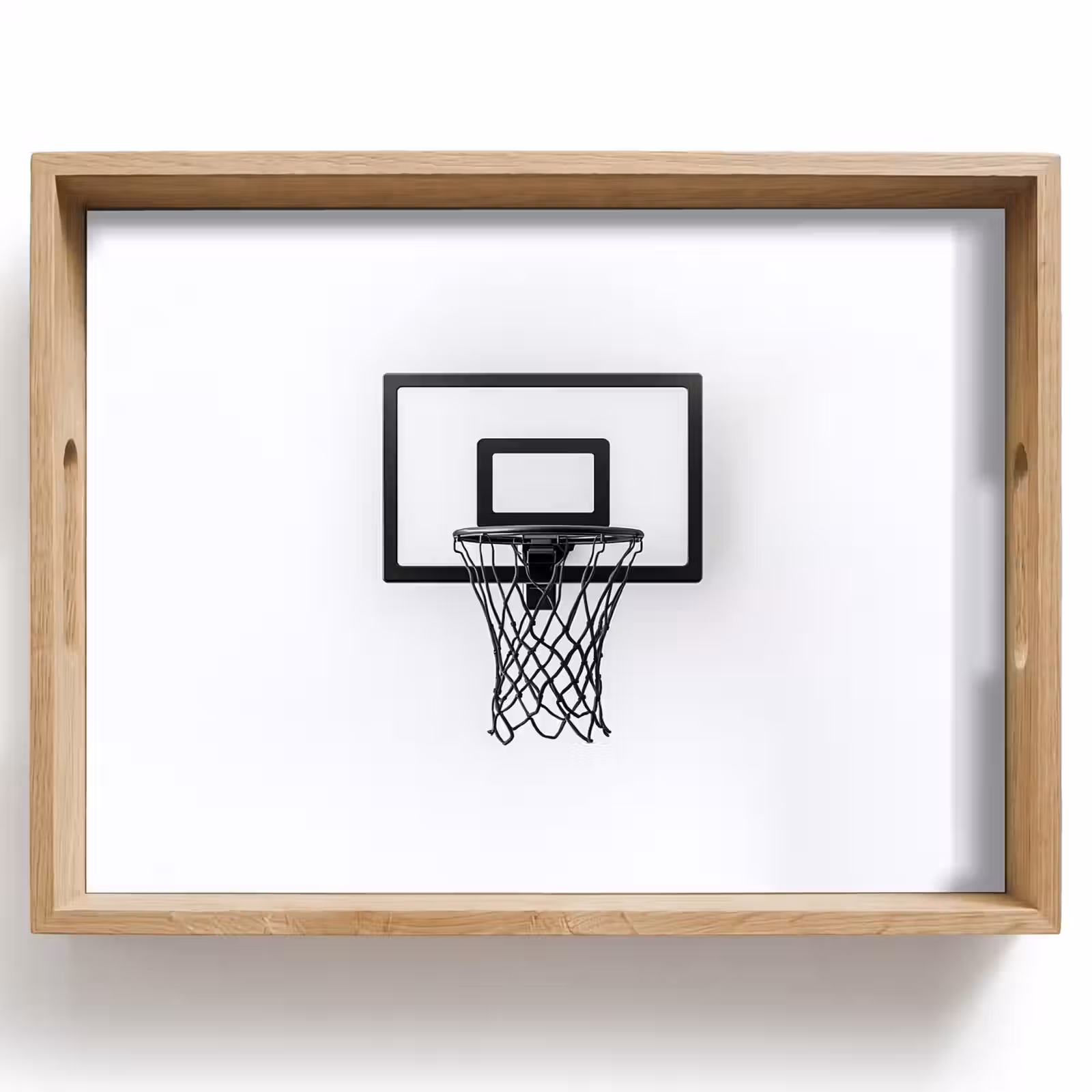 Vassoio - Tabellone da basket - Minimalista - Nero — 1