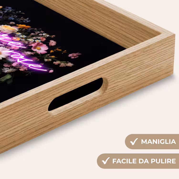 Vassoio - Neon - Vaso - Fiori — 8