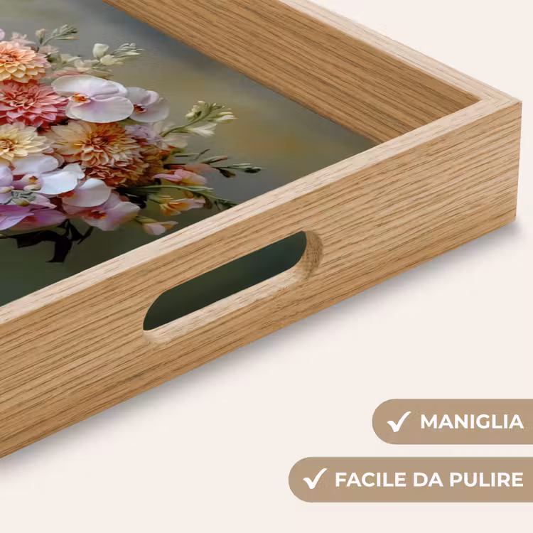 Vassoio - Orchidea - Bouquet - Vaso - Fiori — 8
