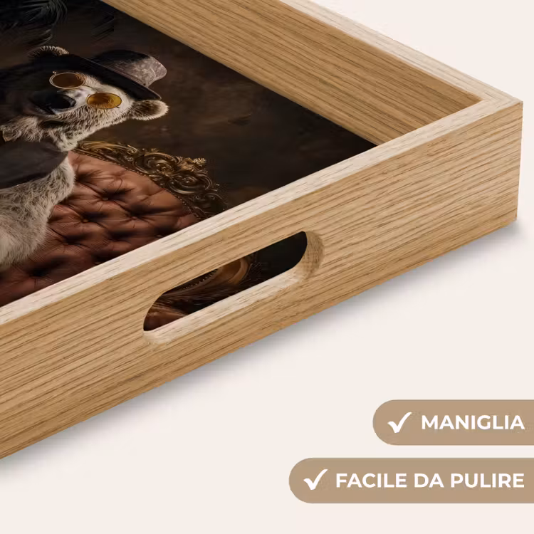 Vassoio - Orso polare - cappello - occhiali - sedia — 8