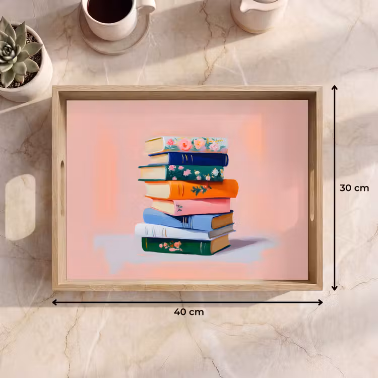 Vassoio - Libri - Impilati - Colorati — 7