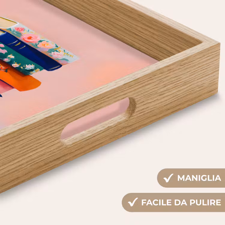 Vassoio - Libri - Impilati - Colorati — 8
