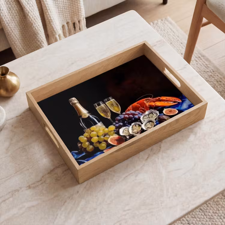 Vassoio - Champagne - Lusso - Ostriche — 2