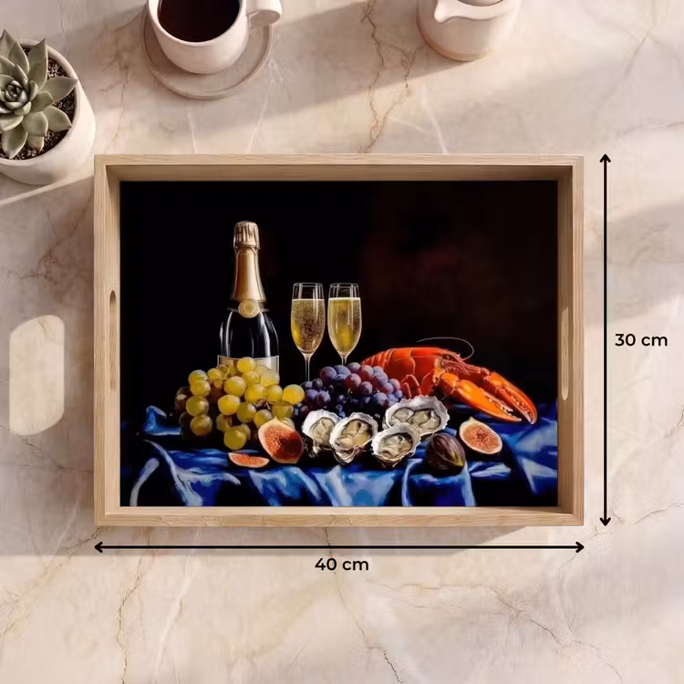 Vassoio - Champagne - Lusso - Ostriche — 7