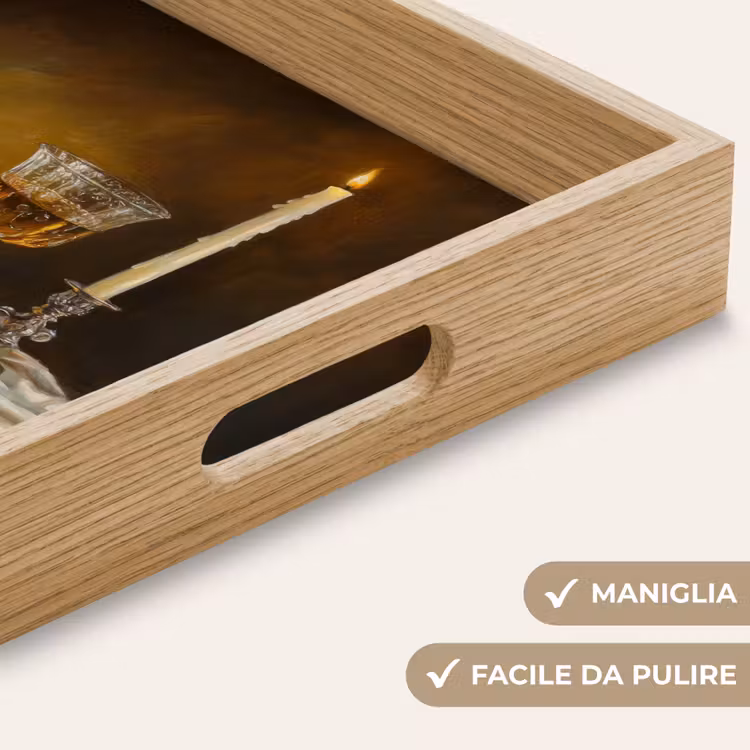 Vassoio - Frutta - Natura morta - Vino - Candela — 8